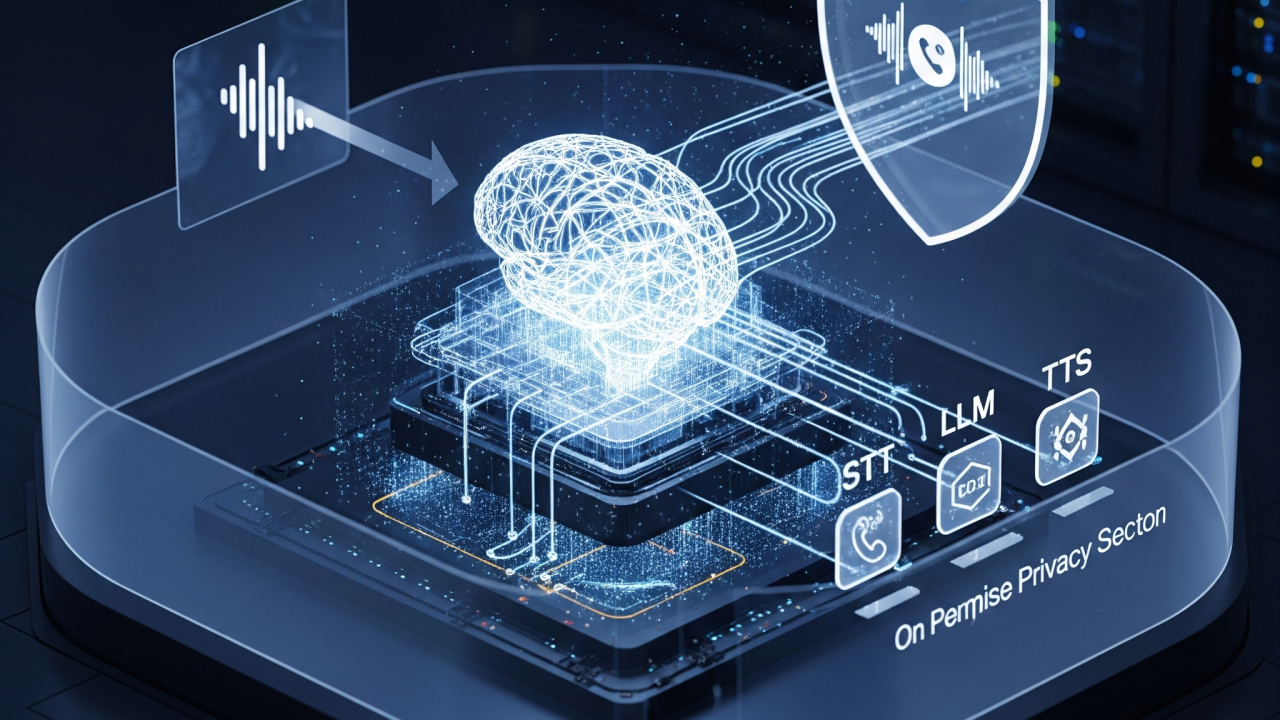 KI-Telefonassistent Architektur: Dispatcher-System mit STT, LLM und TTS Pipeline